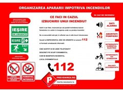 Plan pentru organizarea apararii impotriva incendiilor